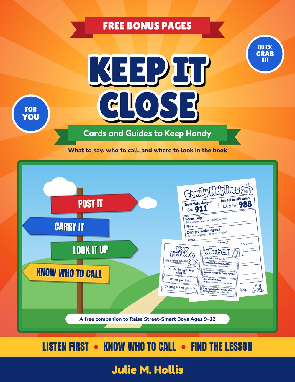 Cover of the free bonus Keep It Close