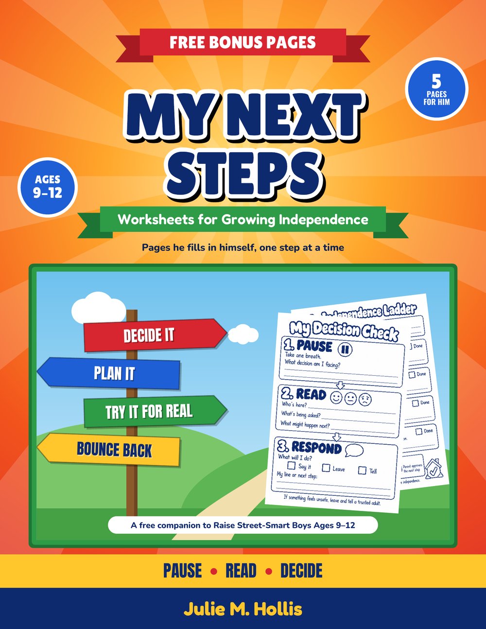 Cover of the free bonus My Next Steps
