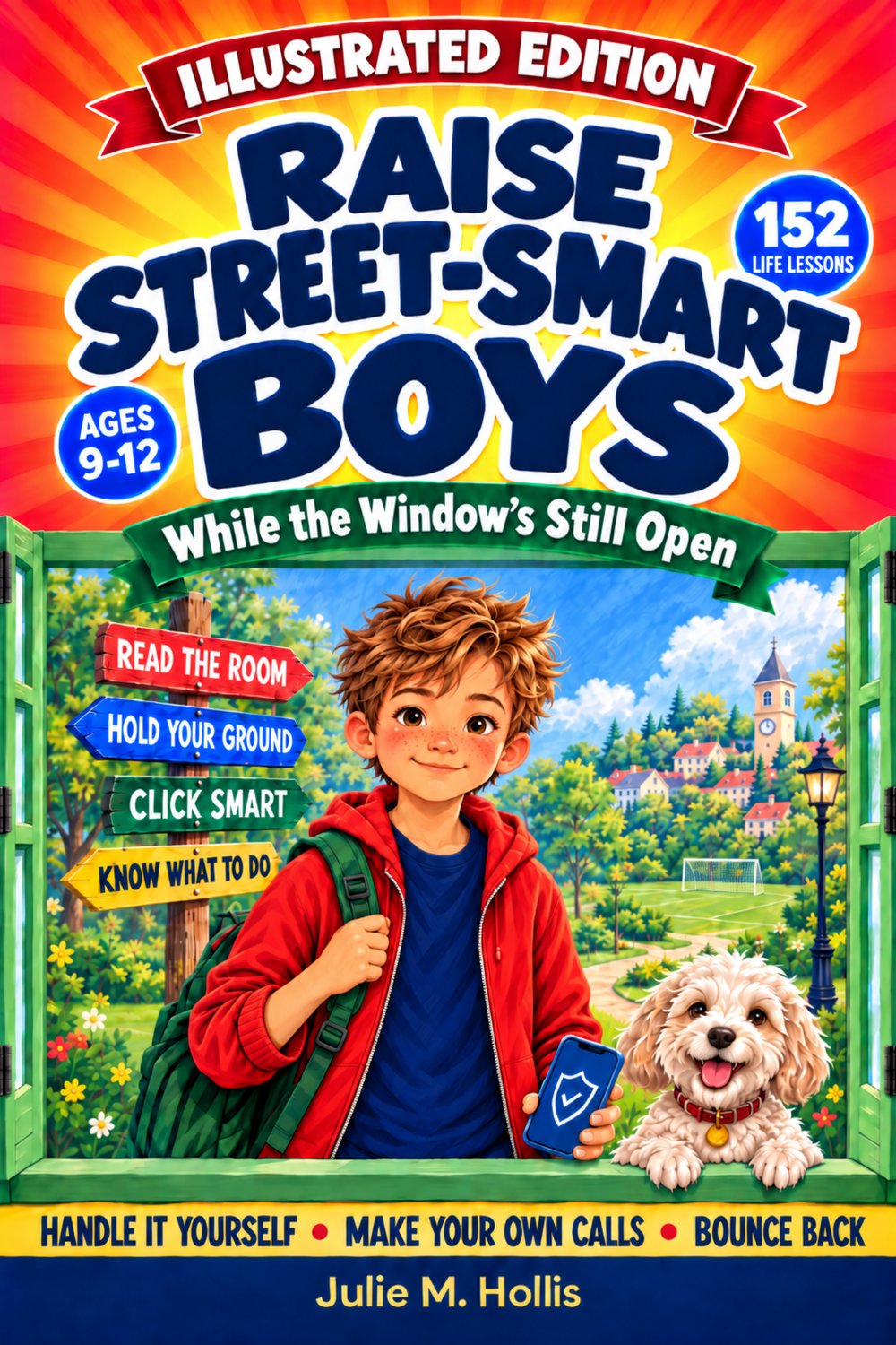 Cover of Raise Street-Smart Boys Ages 9&ndash;12: While the Window&rsquo;s Still Open, by Julie M. Hollis